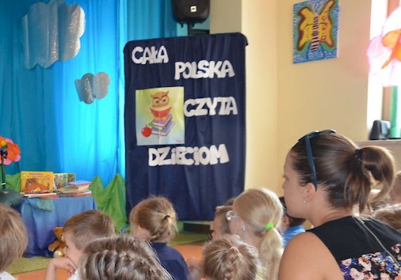 Cała Polska czyta dzieciom - goście specjalni w naszym przedszkolu